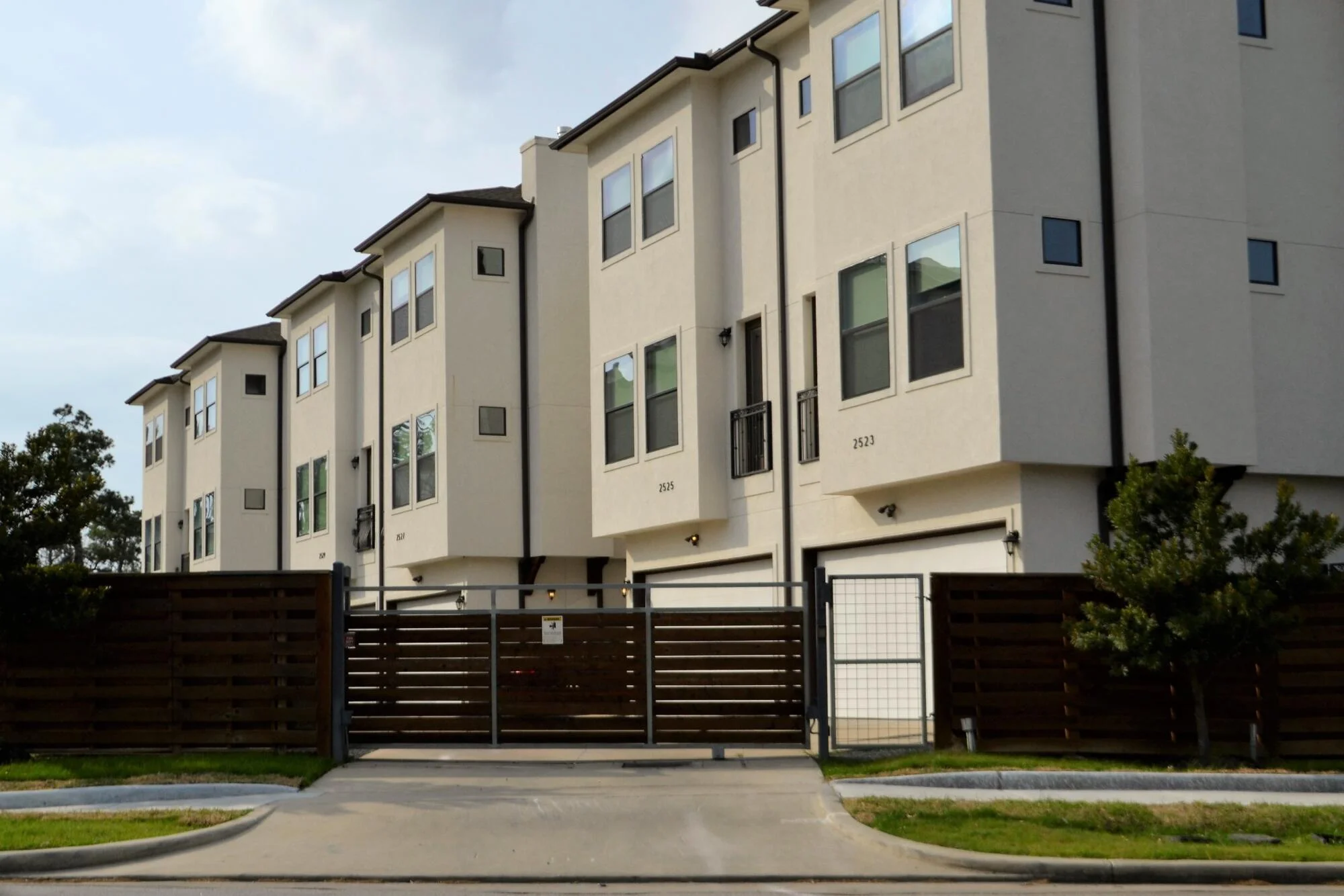 modern townhouse