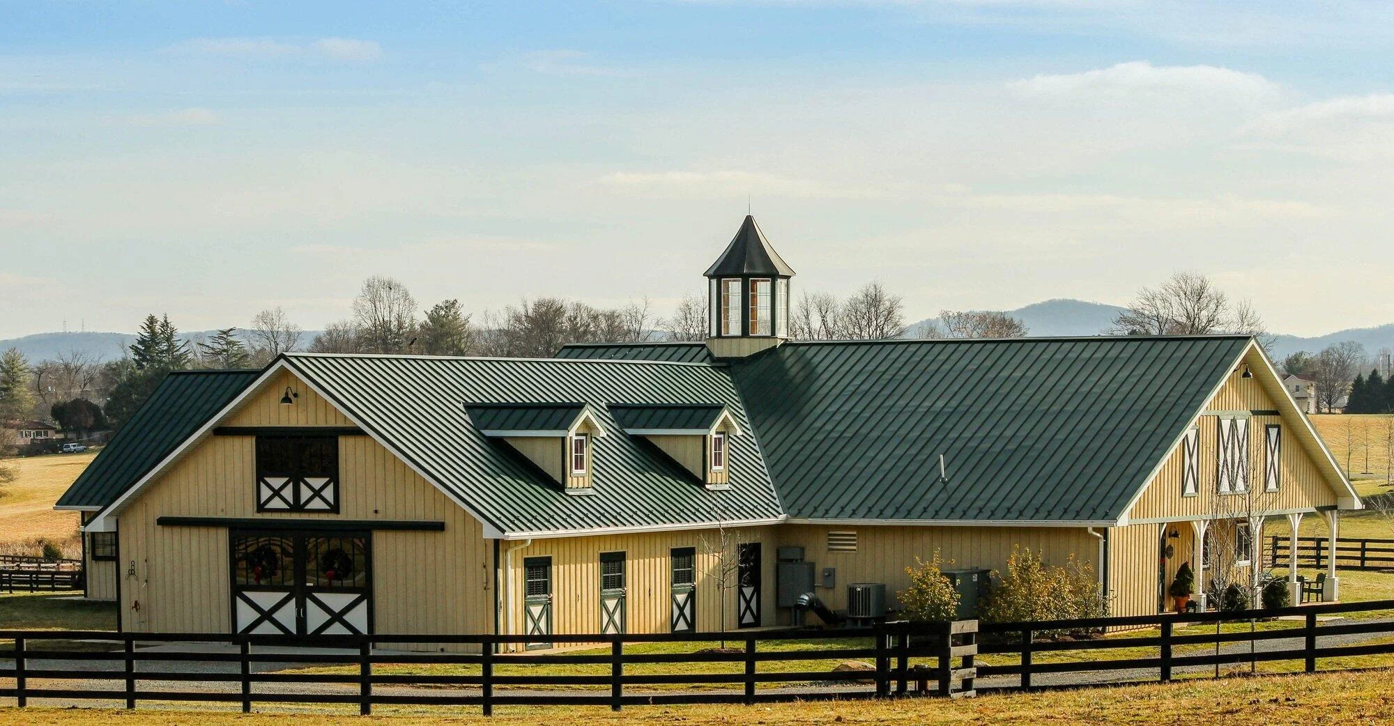 modern ranch house