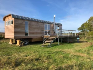 single story tiny house