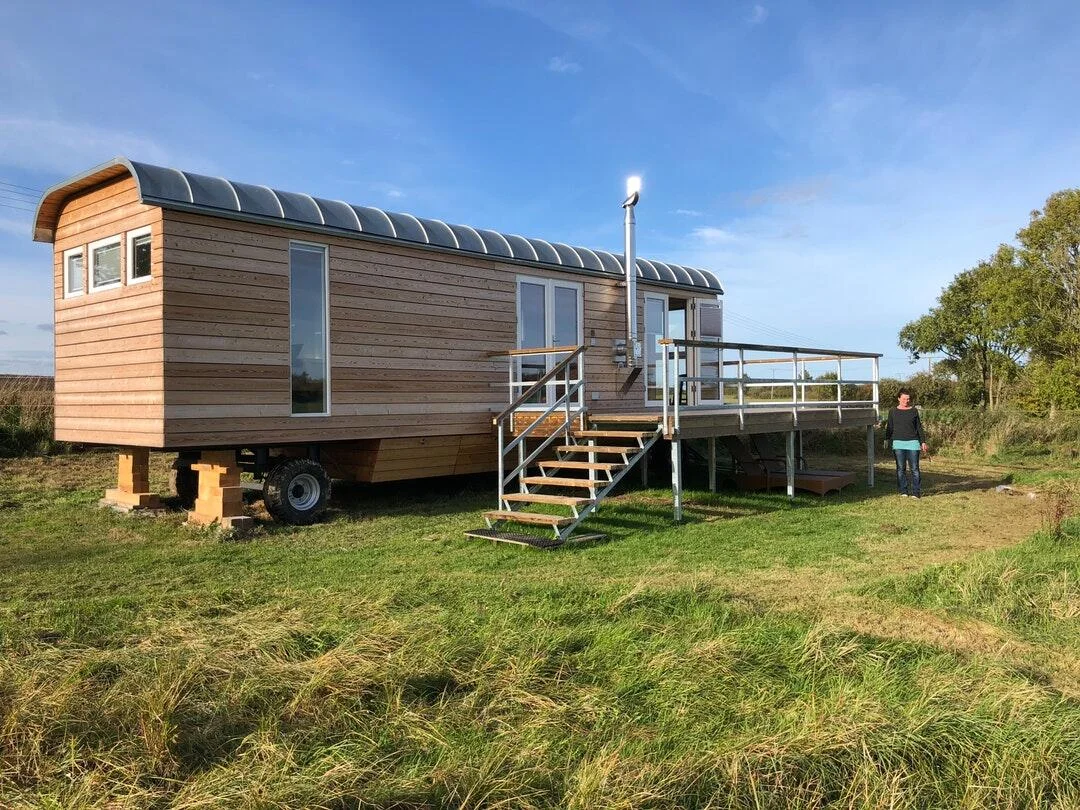 single story tiny house