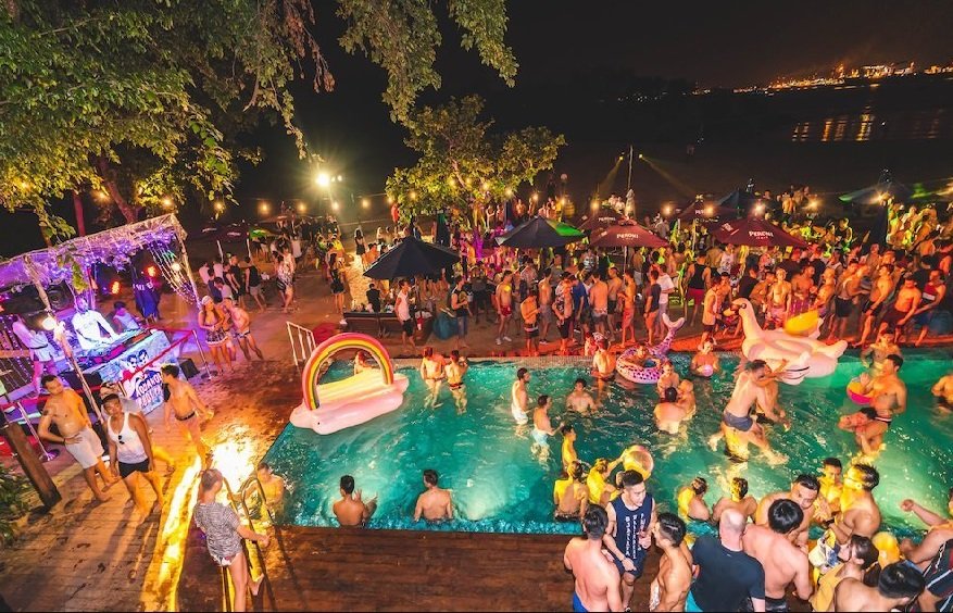 Pool Party in Singapore